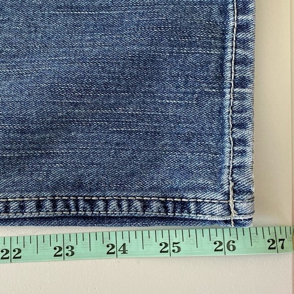 BOOTHEEL TRADING CO - SHERYL CROW - SIZE 12 - CROP JEANS - BOYFRIEND B21 - Picture 10 of 13